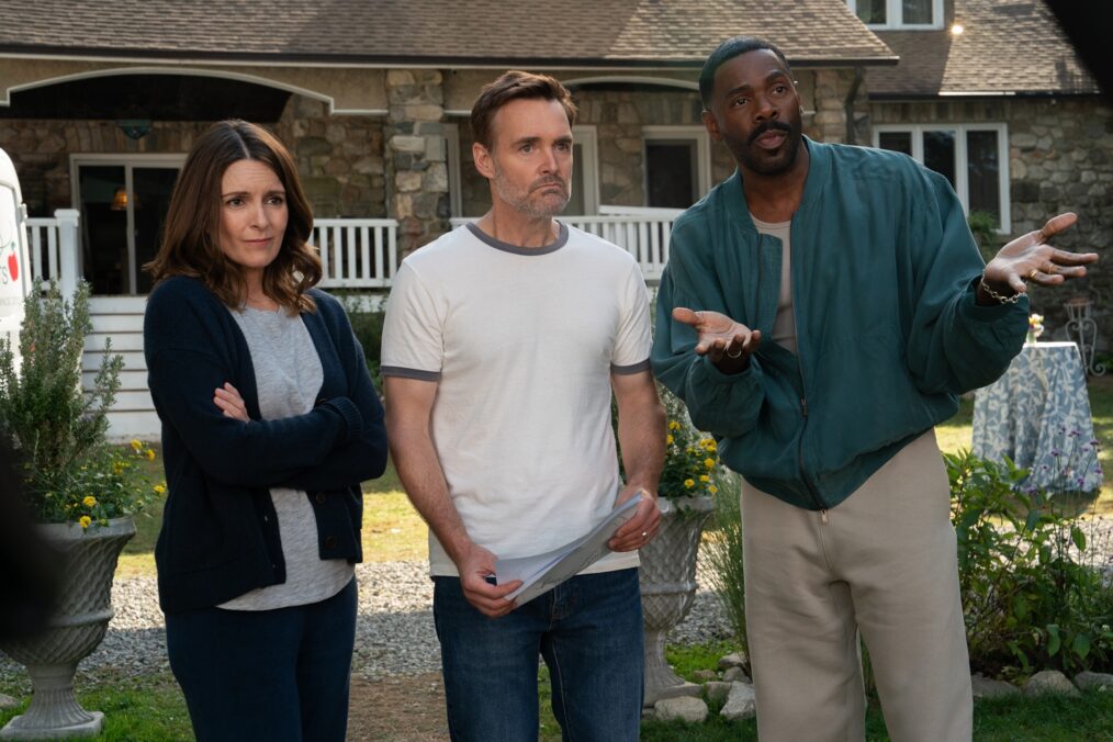 Tina Fey as Kate, Will Forte as Jack, and Colman Domingo as Danny in 'The Four Seasons'