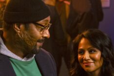 Jesse L. Martin as Alec Mercer, Karen David as Rose Dinshaw — 'The Irrational' Season 2 Episode 17 'Suddenly Alec'