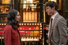 Sofia Carson as Alex and Kyle Allen as Brad in 'The Life List'