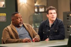 Cedric the Entertainer and Max Greenfield in 'The Neighborhood'