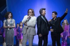 Edi Patterson, John Goodman, Danny McBride, and Adam DeVine in 'The Righteous Gemstones'