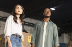 Maria Zhang as Kylie, Arjay Smith as James — 'The Rookie' Season 7 Episode 8 'Wildfire'