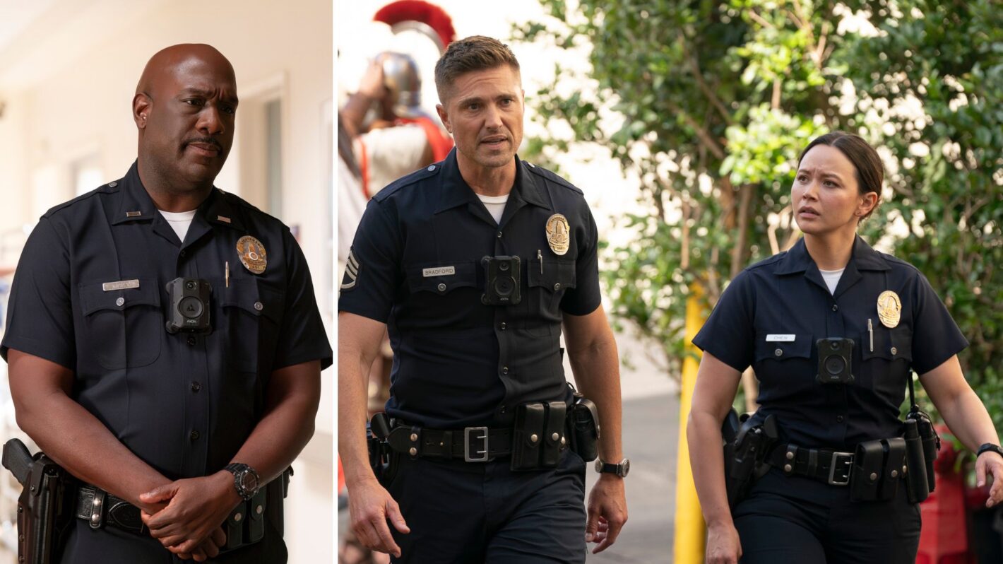 Richard T. Jones, Eric Winter, and Melissa O'Neil — 'The Rookie' Season 7