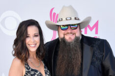 Misty Head and recording artist Sundance Head attend the 52nd Academy Of Country Music Awards
