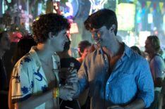 Sam Nivola and Patrick Schwarzenegger in 'The White Lotus'