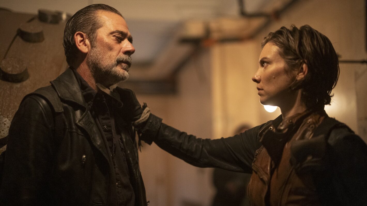 Lauren Cohan as Maggie Rhee, Jeffrey Dean Morgan as Negan in 'The Walking Dead: Dead City' Season 1