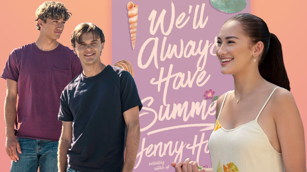 Christopher Briney, Gavin Casalegno, and Lola Tung in 'The Summer I Turned Pretty'