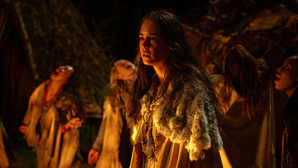 Courtney Eaton as Teen Lottie in 'Yellowjackets' Season 3 Episode 6 - 'Thanksgiving (Canada)'