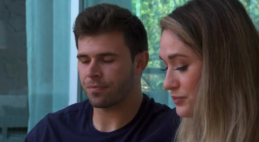 Zach Shallcross and Rachel Recchia on The Bachelorette