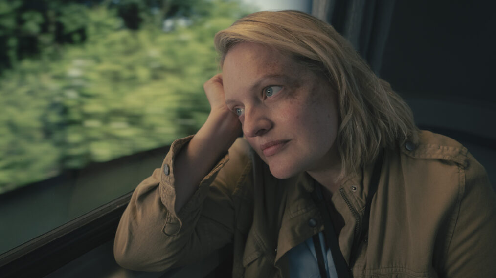 Elisabeth Moss in The Handmaid's Tale