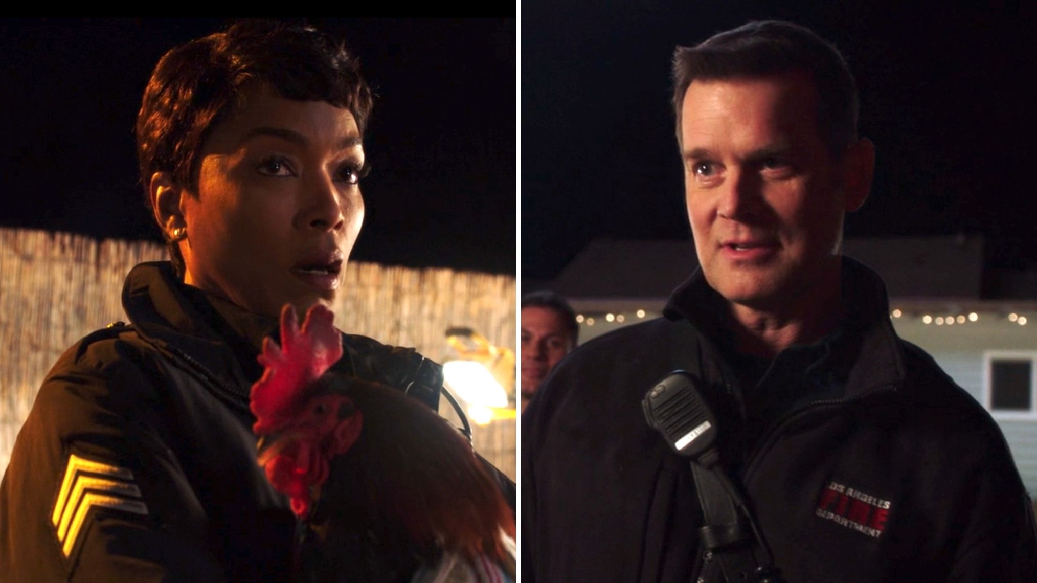 Angela Bassett as Athena, Peter Krause as Bobby — '9-1-1' Season 2 Episode 16