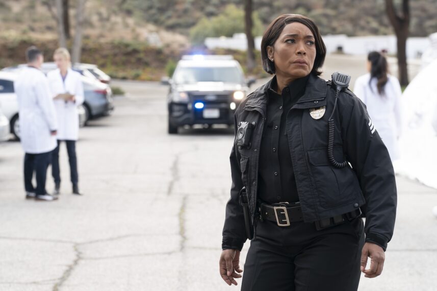 Angela Bassett as Athena — '9-1-1' Season 8 Episode 14 "Sick Day"