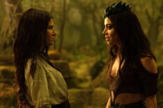 Kathryn Hahn, as Agatha Harkness, Aubrey Plaza, as Death in Agatha All Along - 'Follow Me My Friend/To Glory at the End'