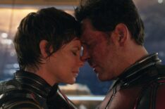 Evangeline Lilly as Wasp, Paul Rudd as Ant-Man in Ant-Man and the Wasp: Quantumania