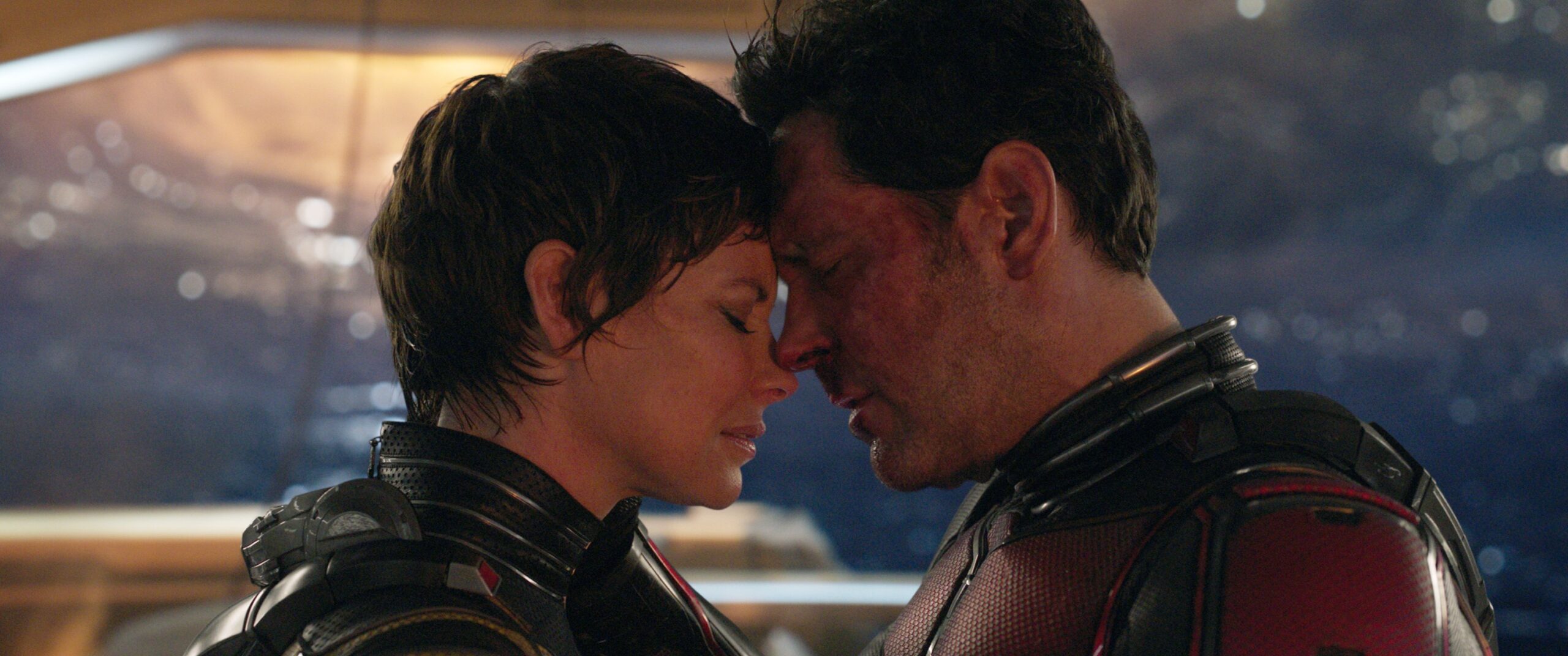 Evangeline Lilly and Paul Rudd as Wasp and Ant-Man in 'Ant-Man and the Wasp: Quantumania'
