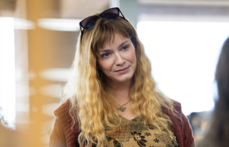 Christina Hendricks in Good American Family