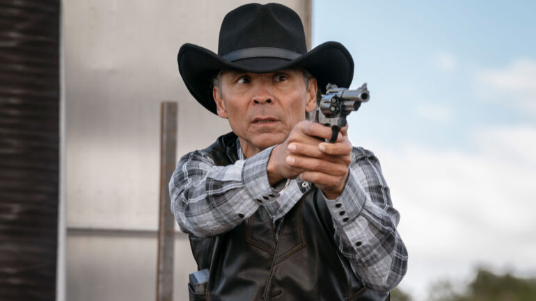 Zahn McClarnon as Joe Leaphorn - Dark Winds - Season 3