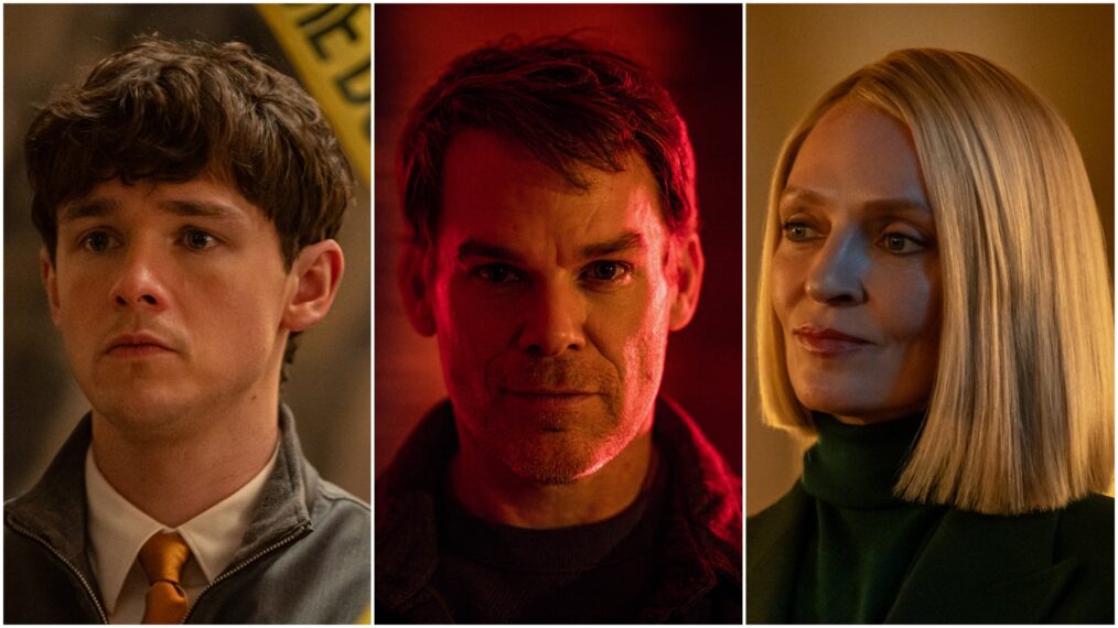 Dexter Resurrection - Jack Alcott, Michael C. Hall, and Uma Thurman