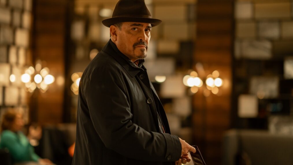 David Zayas as Angel Batista in Dexter: Resurrection, episode 4, season 1, streaming on Paramount+ with SHOWTIME, 2025. Photo Credit: Zach Dilgard/Paramount+ with SHOWTIME.