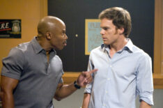 Erik King, Michael C. Hall in Dexter - 'An Inconvenient Lie'