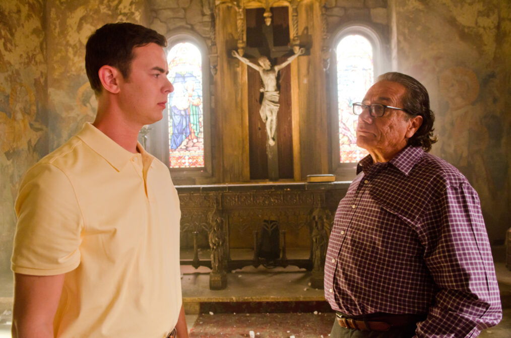 Colin Hanks, Edward James Olmos in Dexter - 'The Angel of Death' - Season 6, Episode 5
