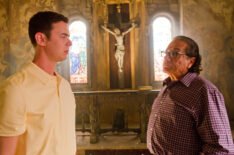 Colin Hanks, Edward James Olmos in Dexter - 'The Angel of Death' - Season 6, Episode 5