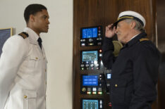 Marcus Emanuel Mitchell and Don Johnson in Doctor Odyssey - 'The Wave, Part 2'