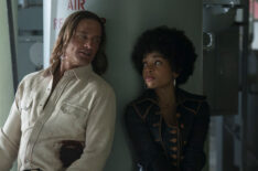 Josh Holloway and Rachel Hilson in 'Duster' on Max
