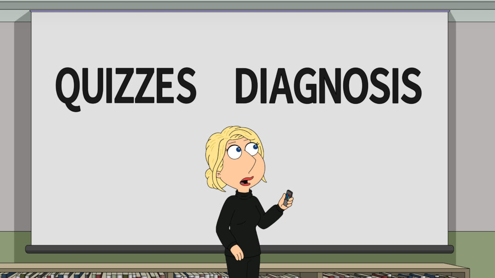 FAMILY GUY: Peter presents parodies of three Hulu shows: "Only Murders in the Building", "The Dropout", and "The Bear" in the all-new “A Real Who’s Hulu” episode of FAMILY GUY airing Sunday, April 27 (9:30-10:00 PM ET/PT) on FOX. FAMILY GUY © 2025 by 20th Television