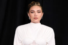 Florence Pugh attends Disney Studios at CinemaCon 2025 at The Colosseum at Caesars Palace on April 03, 2025 in Las Vegas, Nevada.