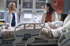 Kim Raver, Jacqueline Mazarella, Floriana Lima in Grey's Anatomy - 'How Do I Live'