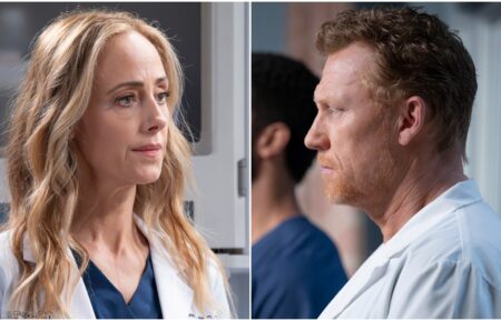 Kim Raver and Kevin McKidd in Grey's Anatomy