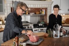Harry Hamlin and Renee Guilbault