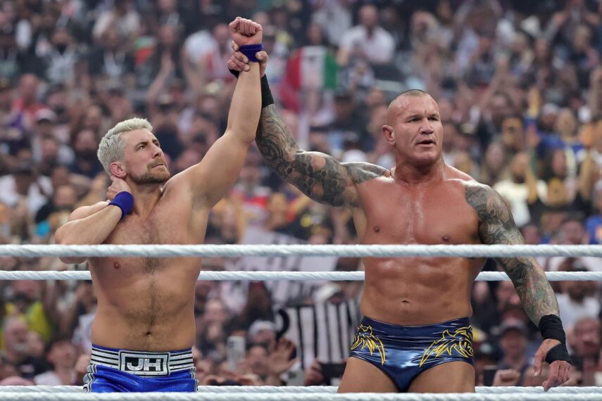 Joe Hendry and Randy Orton