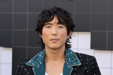 Justin H. Min attends the premiere of the final season of 'The Umbrella Academy' at The Egyptian Theatre Hollywood on August 05, 2024 in Los Angeles, California