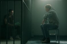 Casey W. Johnson as Kit and Garrett Wareing as Lucas in Ransom Canyon