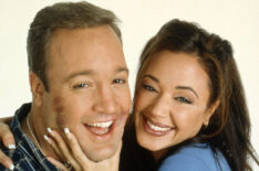 Kevin James and Leah Remini in The King of Queens