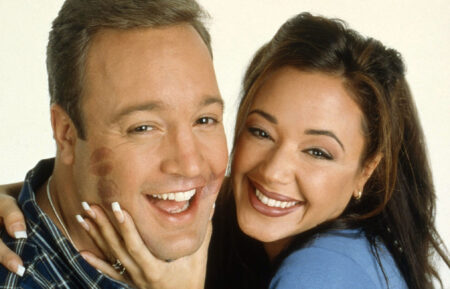 Kevin James and Leah Remini in The King of Queens
