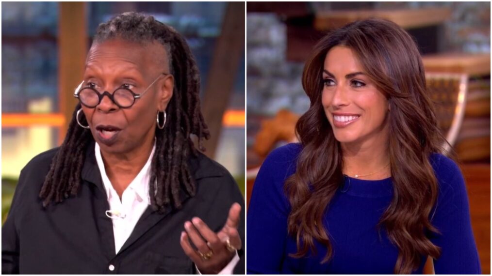Whoopi Goldberg and Alyssa Farah Griffin