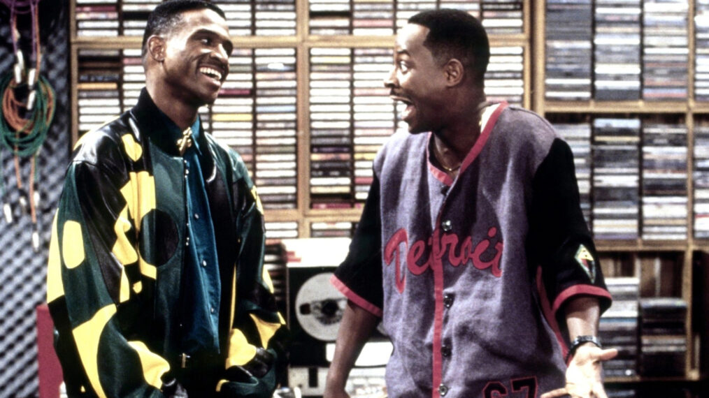 Tommy Davidson and Martin Lawrence in 'Martin'.