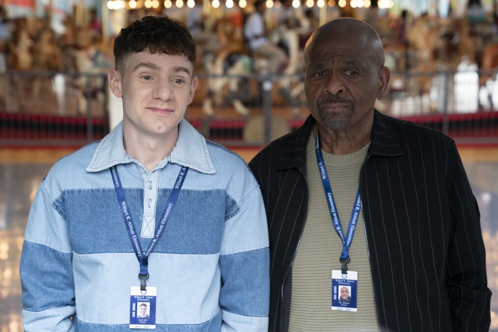 Chris Perfetti and William Stanford Davis in 'Abbott Elementary' Season 4 finale