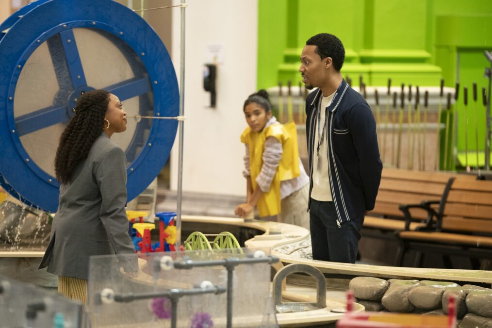 Quinta Brunson and Tyler James Williams in 'Abbott Elementary's Season 4 finale