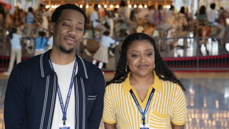 Tyler James Williams and Quinta Brunson in 'Abbott Elementary' Season 4 finale