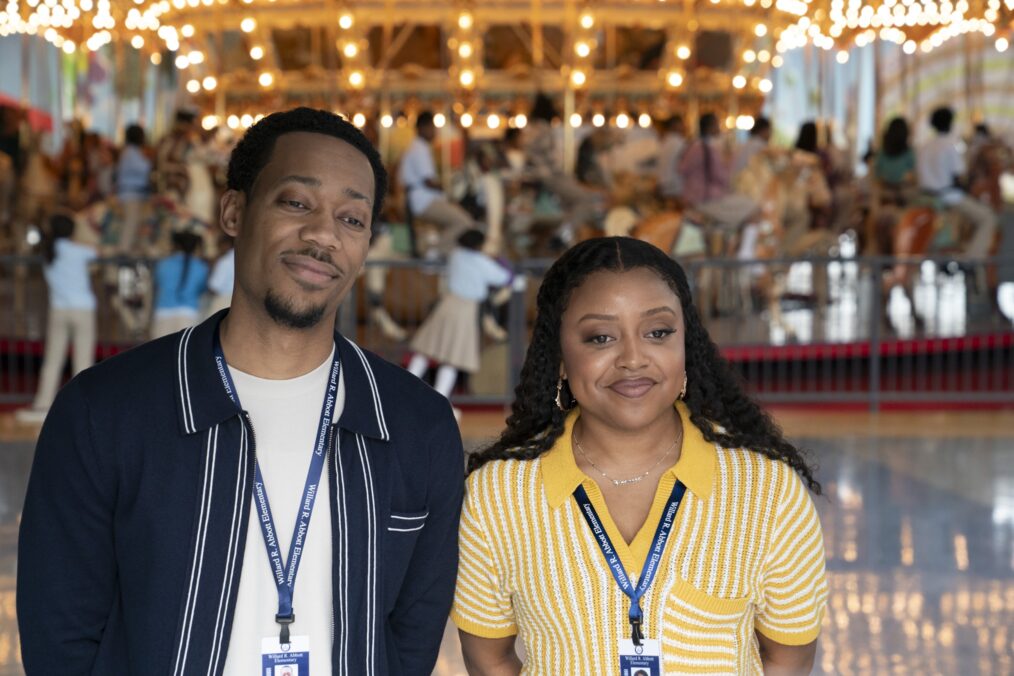 Tyler James Williams and Quinta Brunson in 'Abbott Elementary's Season 4 finale