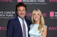 Justin Gimelstob and Amanda Kloots attend 'An Unforgettable Evening' Benefiting the Women's Cancer Research Fund