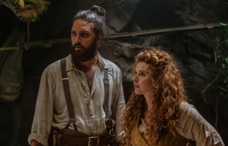 Shazad Latif as Captain Nemo, Georgia Flood as Humility in 'Nautilus'
