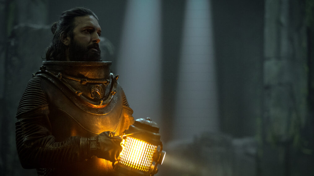 Shazad Latif as Captain Nemo in 'Nautilus'