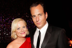 Actress Amy Poehler and husband actor Will Arnett attend the NBC Universal and Focus Features' Golden Globes after party sponsored by Cartier at Beverly Hilton Hotel on January 17, 2010 in Beverly Hills, California.