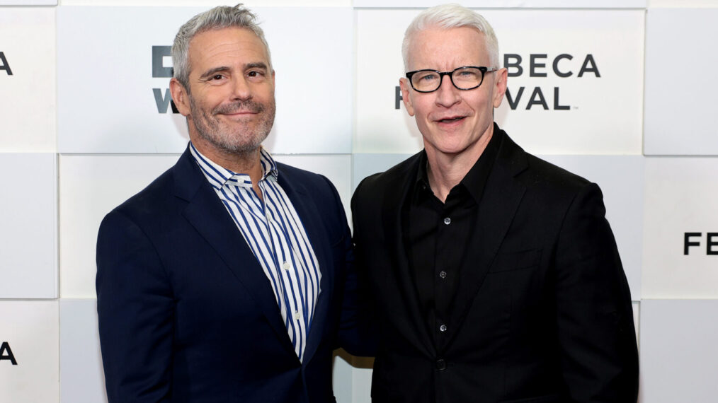 Andy Cohen and Anderson Cooper attend Storytellers - Andy Cohen