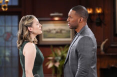 Annika Noelle and Lawrence Saint Victor in 'The Bold and the Beautiful'